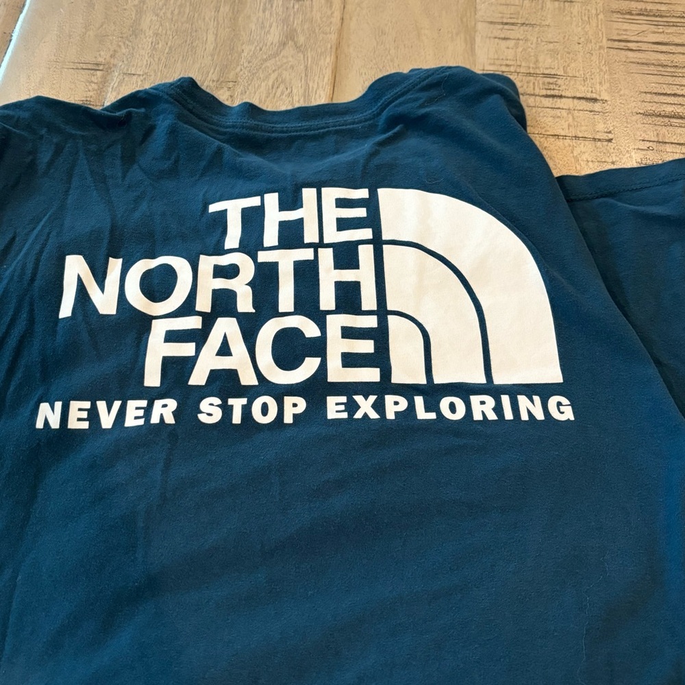 The north face long sleeved t-shirt
